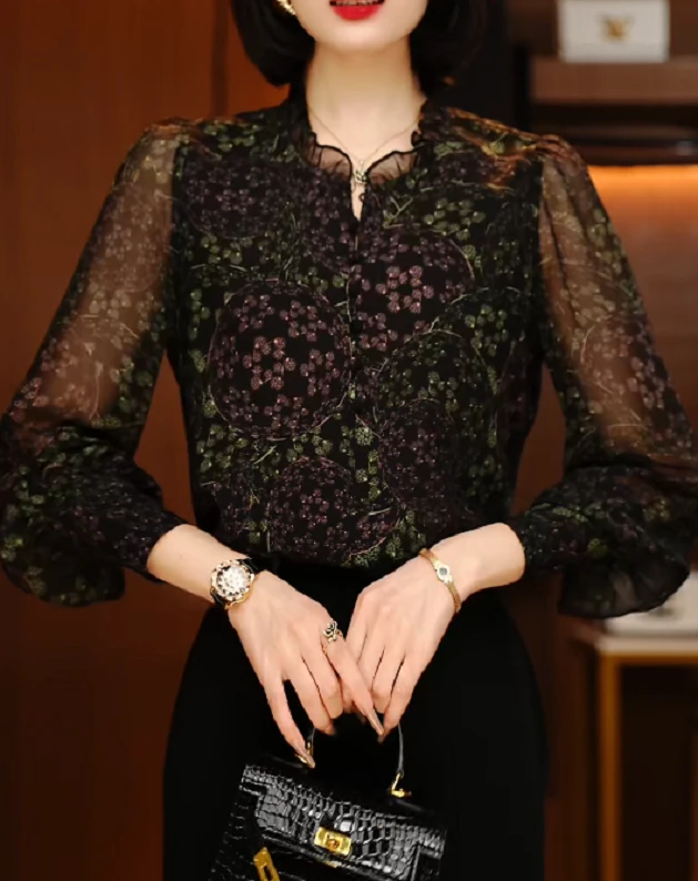 钰濡 新款宽松精致上衣透气高级百搭