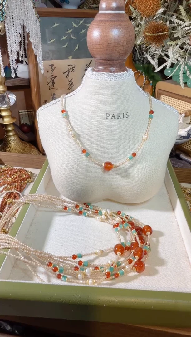 项链未镶嵌淡水珍珠244