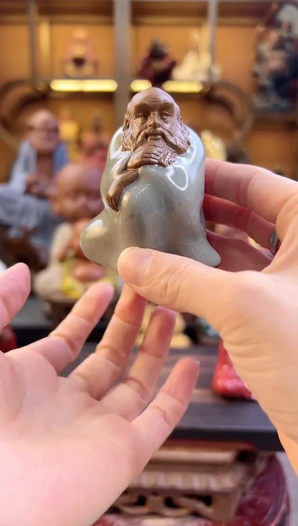 紫砂茶宠器闵紫砂茶宠摆件