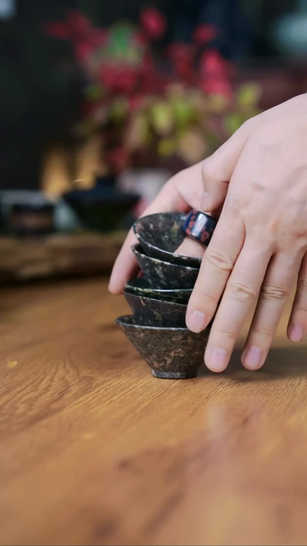 90老师手工作品，梅花玉，斗笠39元一只