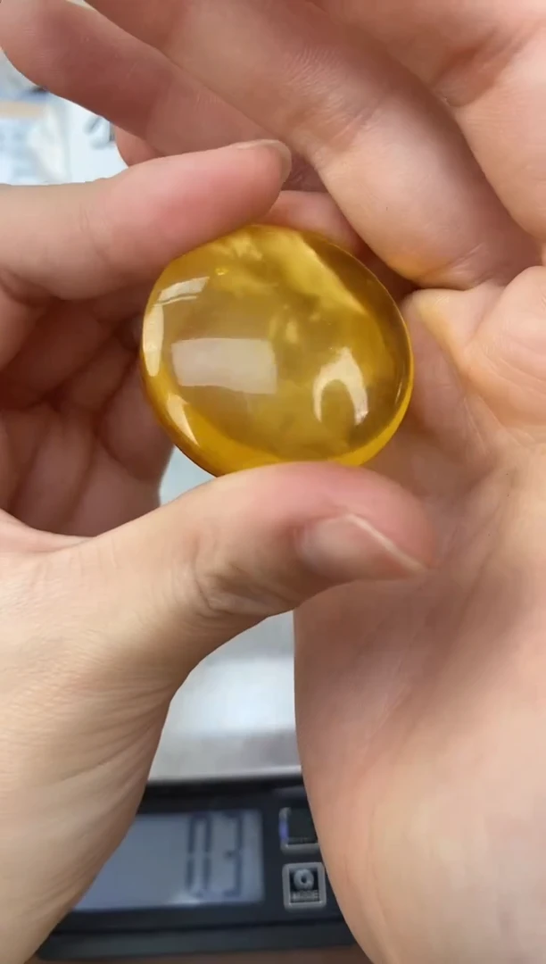 裸石琥珀未镶嵌天然琥珀蜜蜡