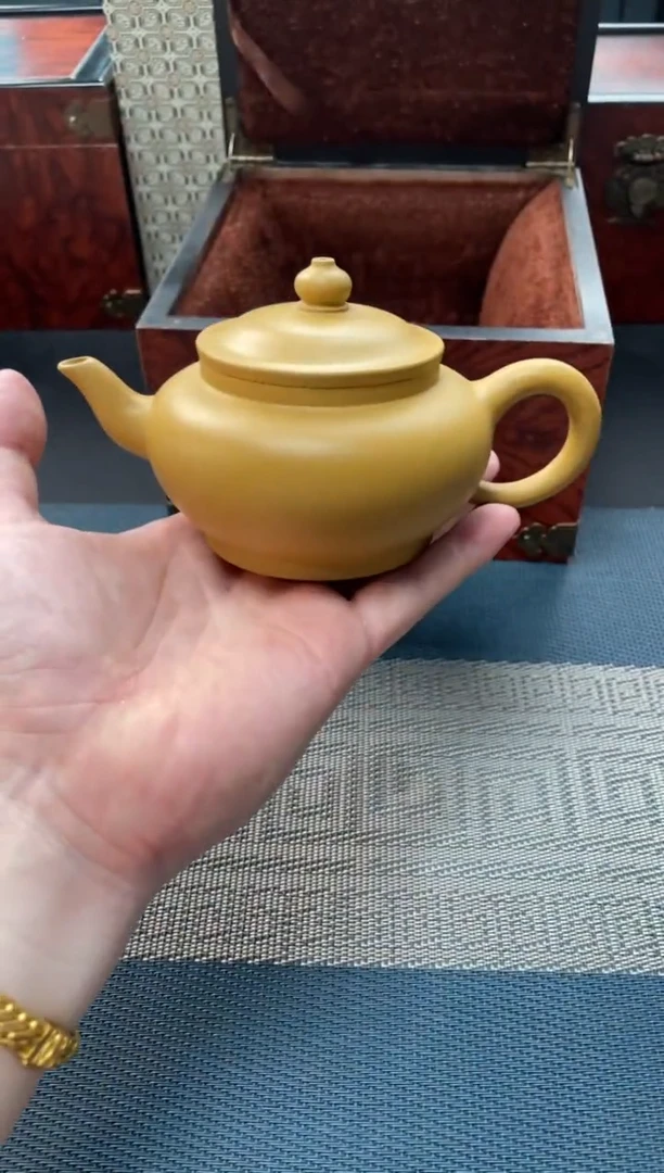 茶壶紫砂44 宜兴原矿紫砂