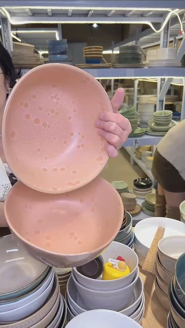 瓷207外贸尾货高温釉下彩陶瓷餐具默认微瑕