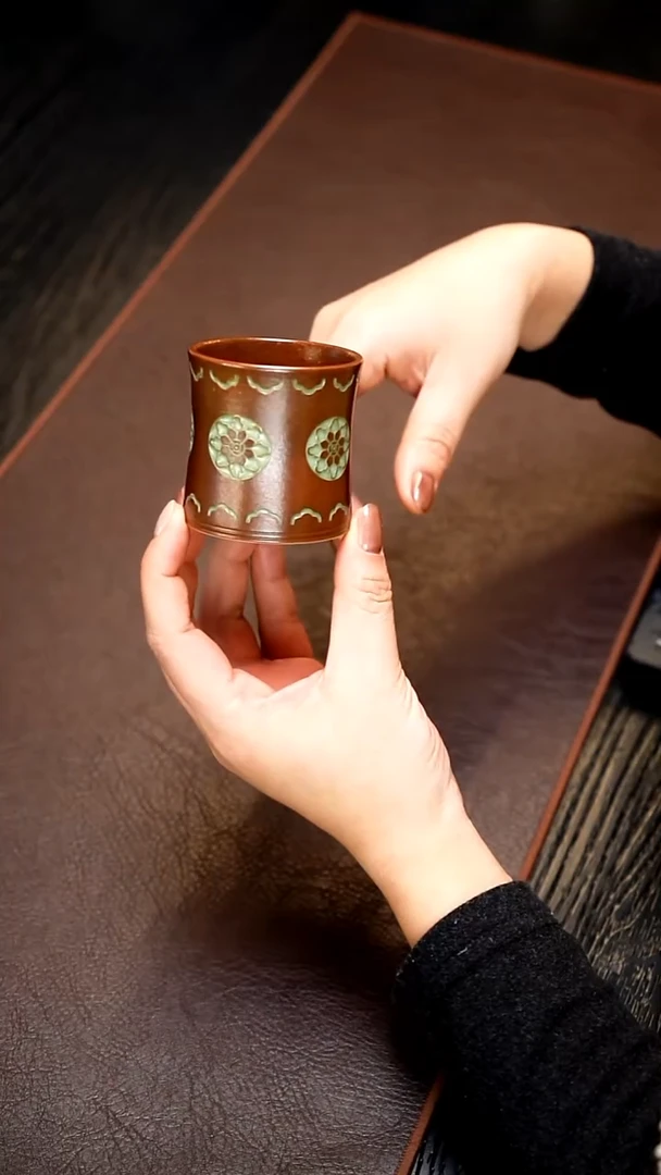 青瓷手工茶器包邮