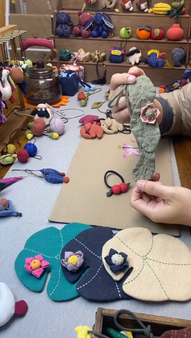 三叶荷花腰链项链