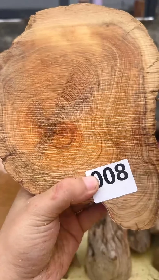 柏木太行陈化崖柏现切片！卡2.0随机一片！（1单1片）008