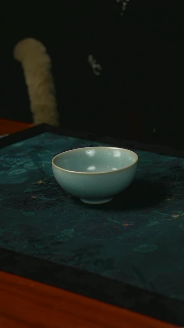 普洱杯 仿古 支钉 开片  一级品