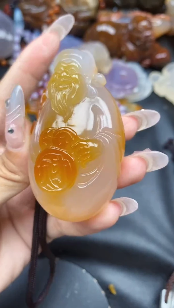 【闪购商品】玛瑙/玉髓颈饰未镶嵌ll