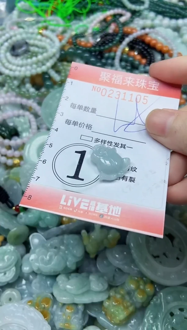 颈饰未镶嵌翡翠闪购0231105