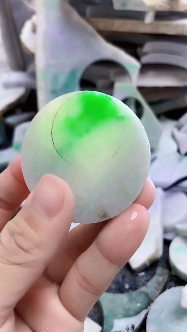 裸石翡翠天然A货翡翠板料