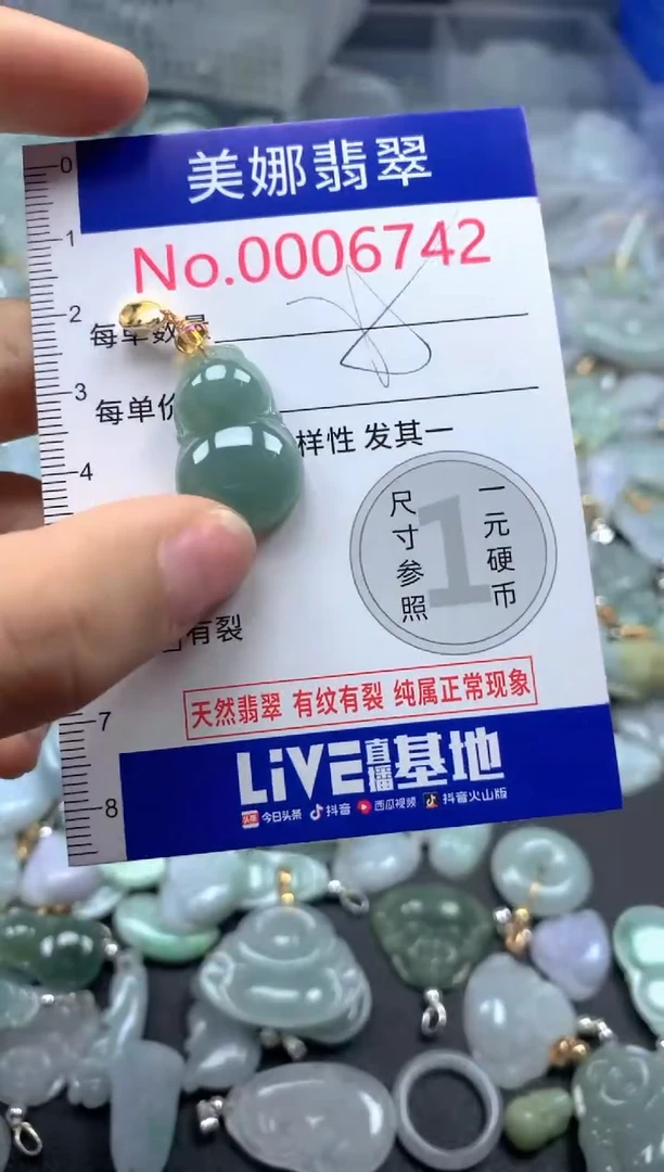 颈饰未镶嵌翡翠6742