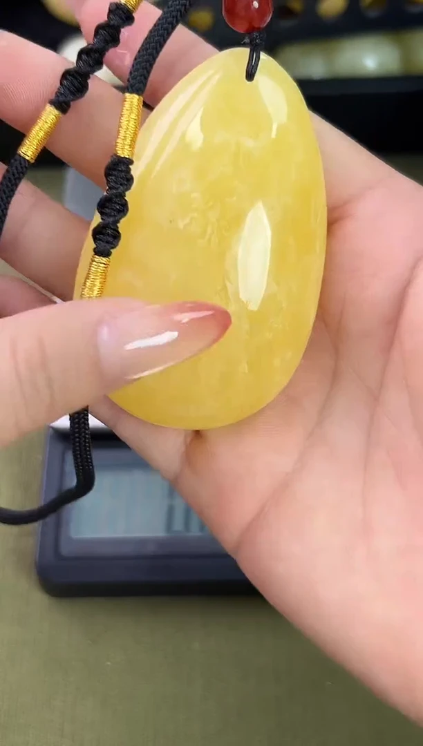 裸石琥珀未镶嵌琥珀蜜蜡吊坠