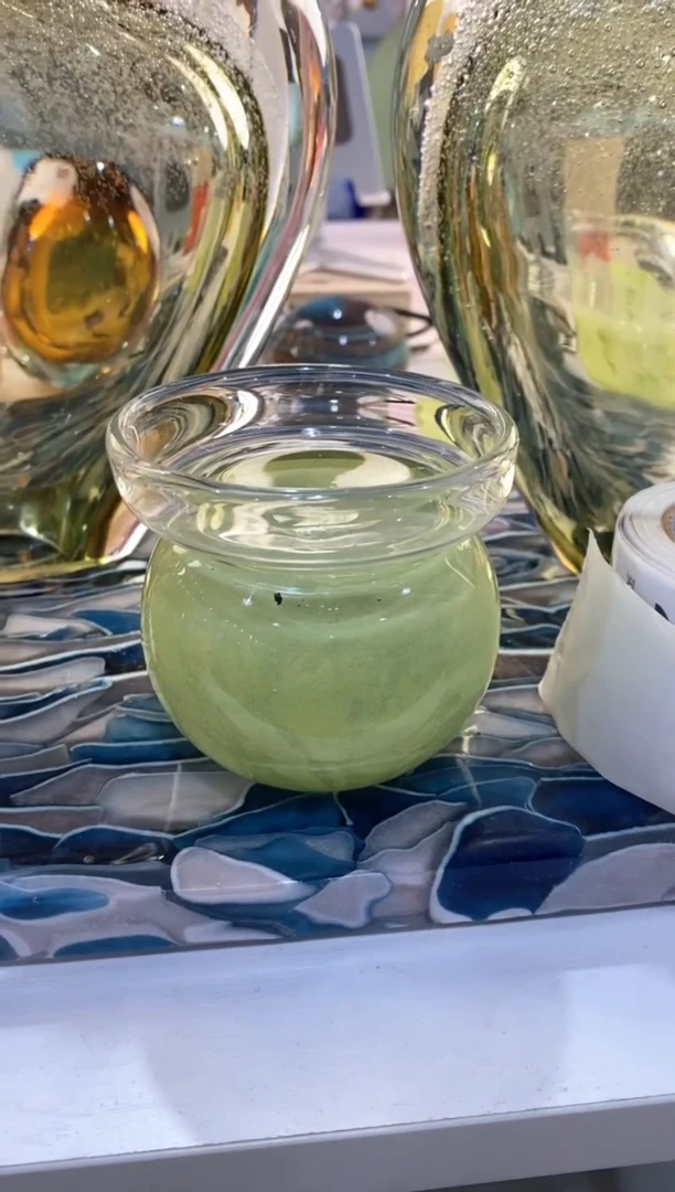 【闪购商品】琉璃慕忆家花瓶微瑕