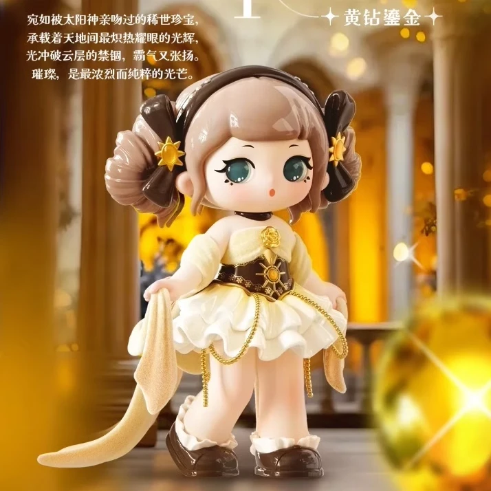 新品又梨五代璀璨石刻系列潮玩可爱女孩手办生日礼物