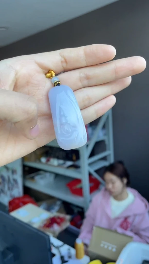 吊坠(不含链)未镶嵌翡翠天然缅甸A货翡翠