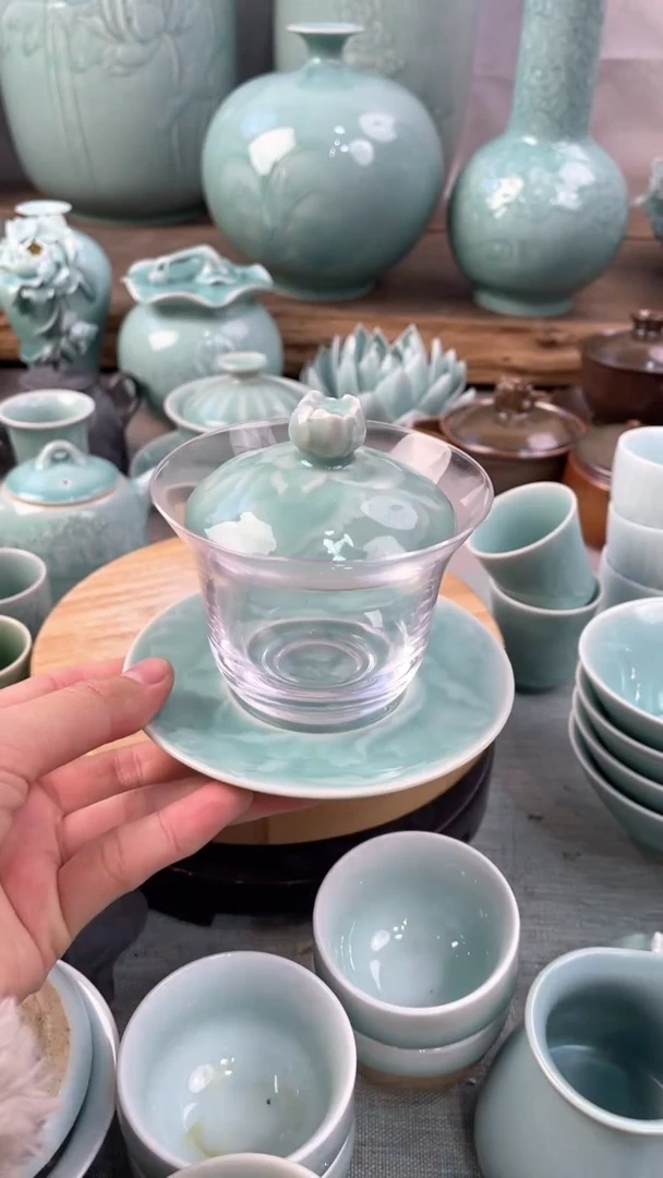 【闪购商品】特价 微瑕 慧仙青瓷