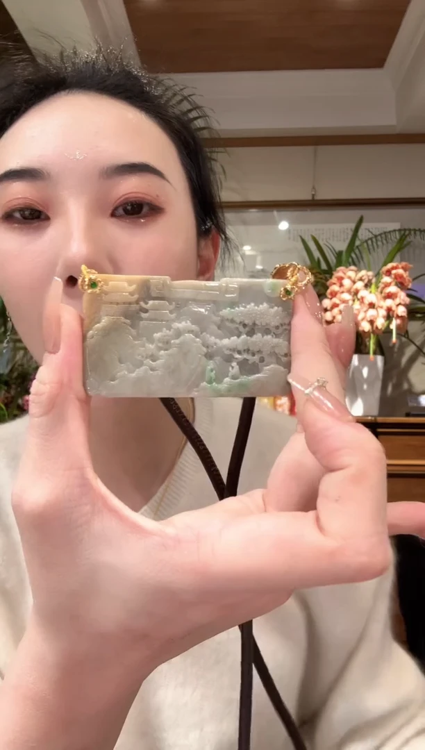 【闪购商品】翡翠颈饰未镶嵌国风