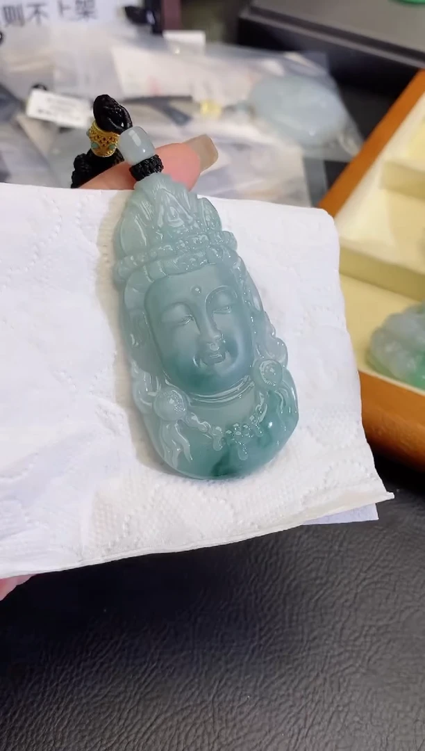 颈饰未镶嵌翡翠缅甸天然翡翠