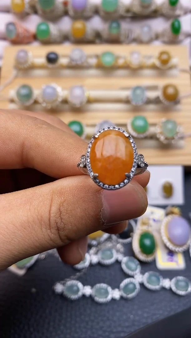 【闪购商品】翡翠戒指未镶嵌福利款8886