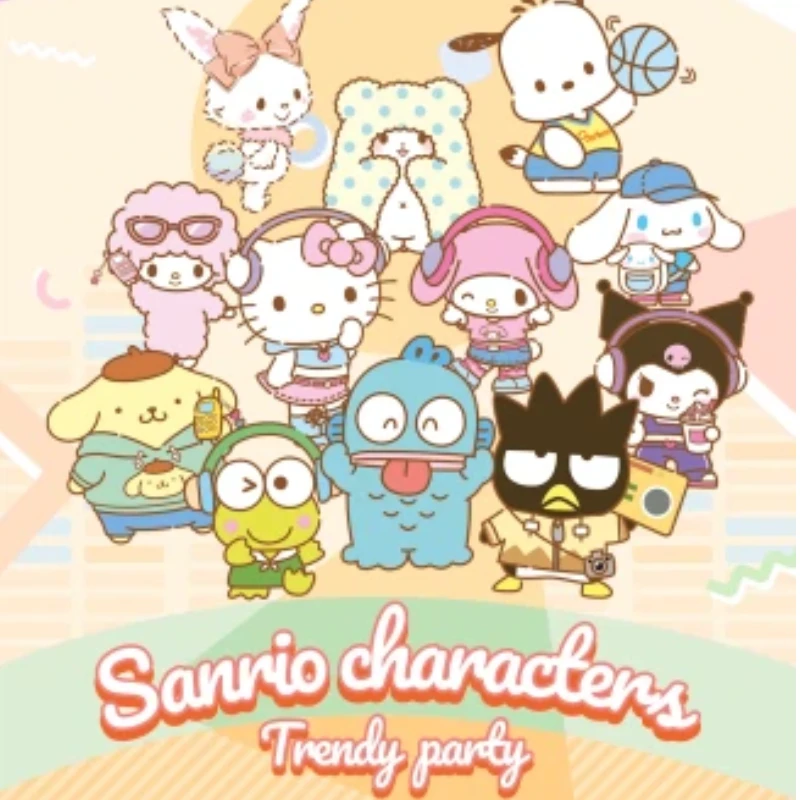 【宝宝拆】I VII V三丽鸥家族潮酷派对正版卡牌盲盒2元（直播代拆）