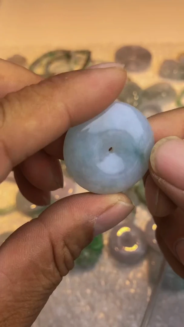 【闪购商品】翡翠吊坠(不含链)未镶嵌平安扣