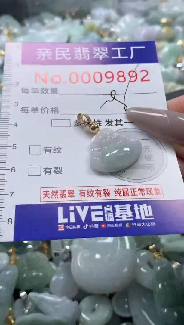 颈饰未镶嵌翡翠9892