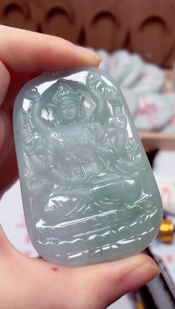 颈饰未镶嵌翡翠天然A货