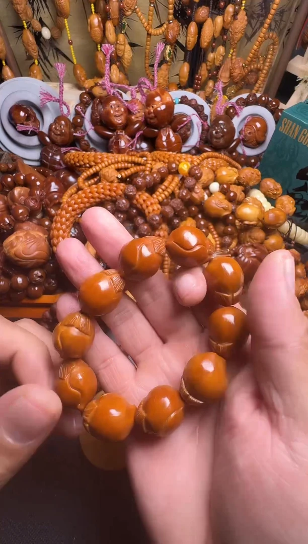 手串橄榄核甘****5桃子一串
