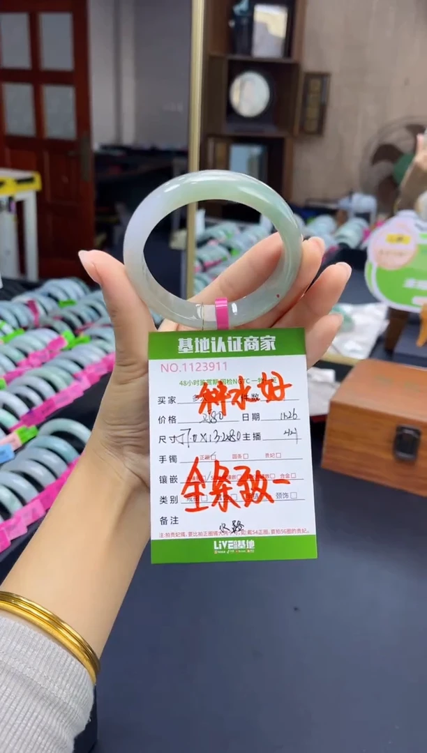 未镶嵌手镯翡翠多人