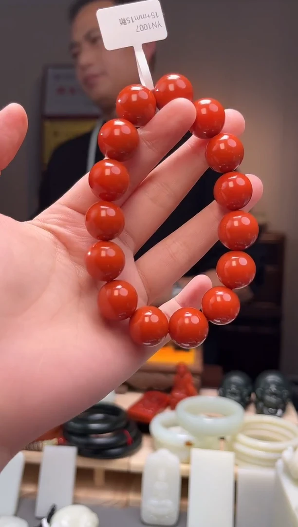 颈饰未镶嵌南红玛瑙腾***年手串16