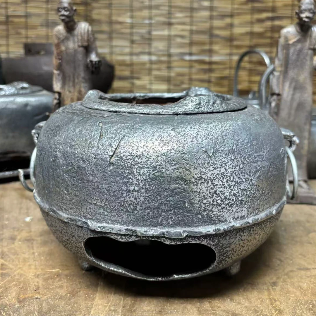 亮皮唐风炭火炉老式耐高温围炉煮茶器