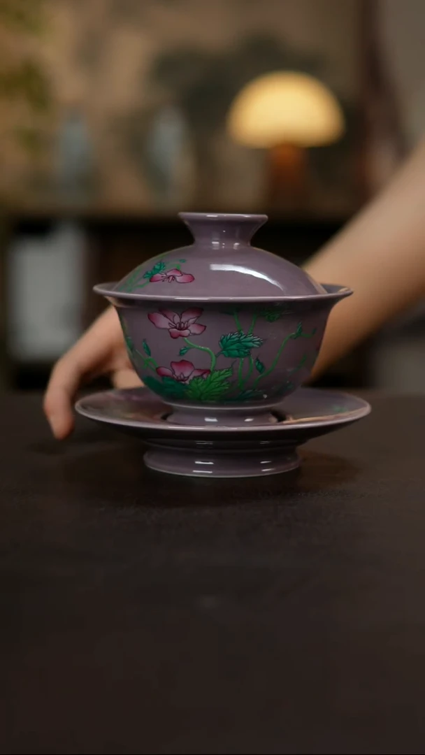 杯景德镇陶瓷杯碗柴烧多人