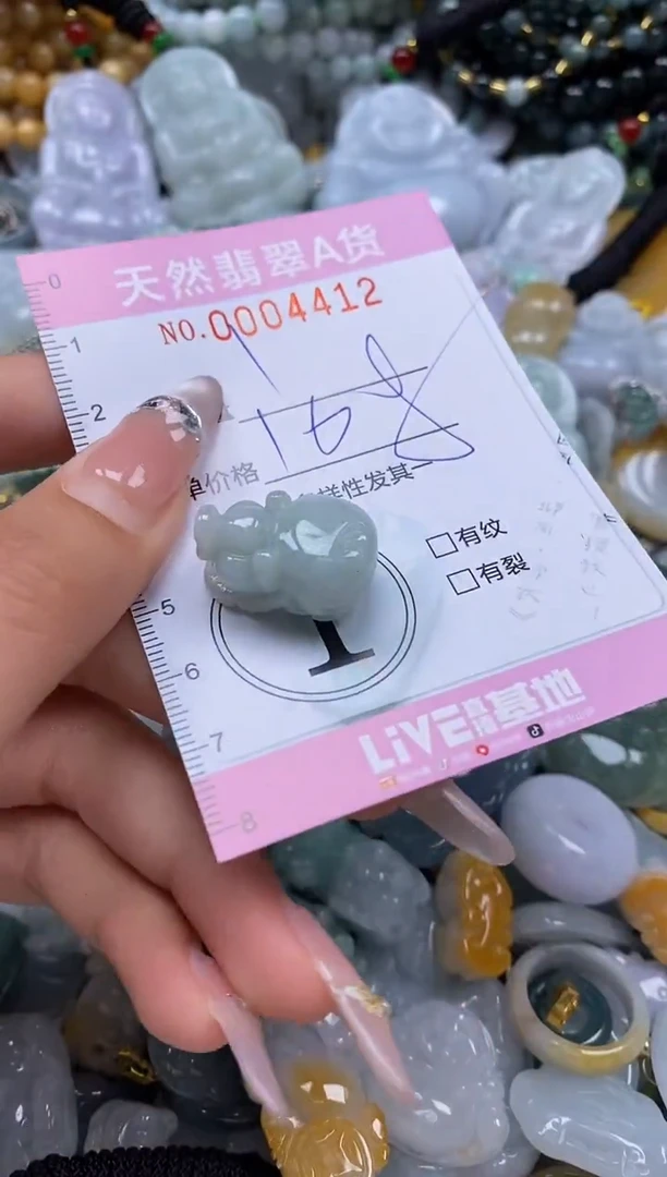 翡翠未镶嵌颈饰闪购0004412
