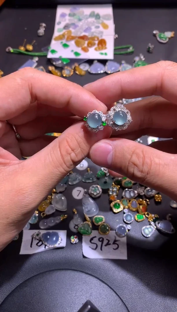 【闪购商品】翡翠吊坠(不含链)银S925镶嵌1