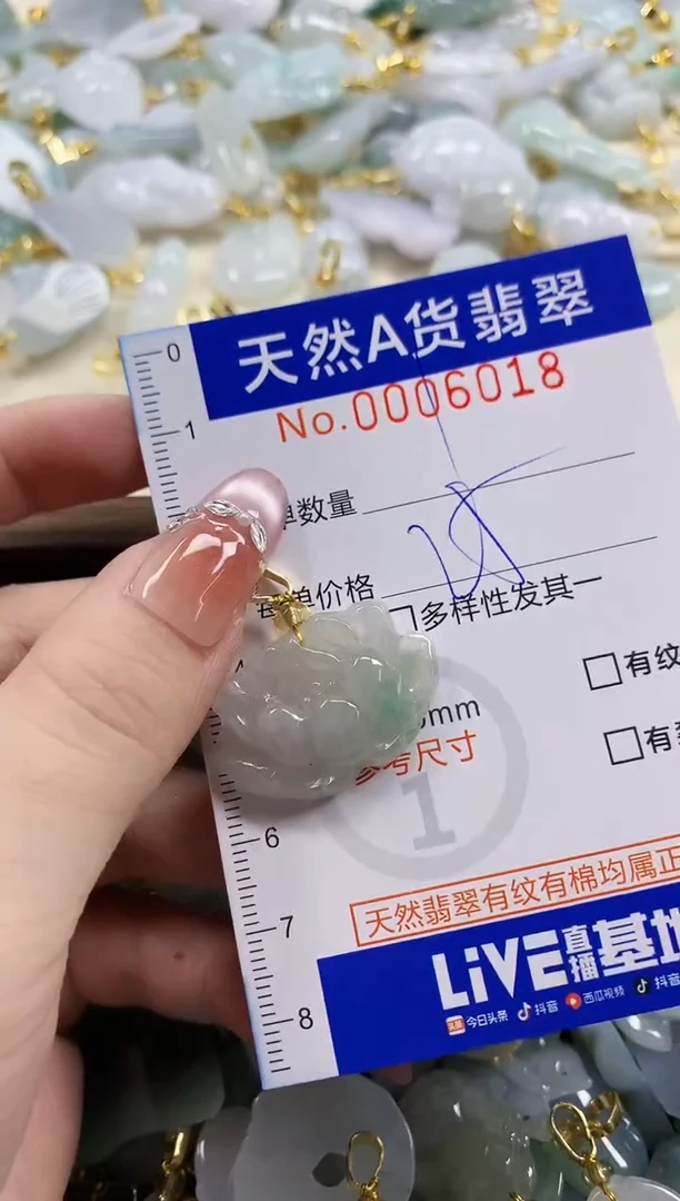 颈饰未镶嵌翡翠天然A货翡翠