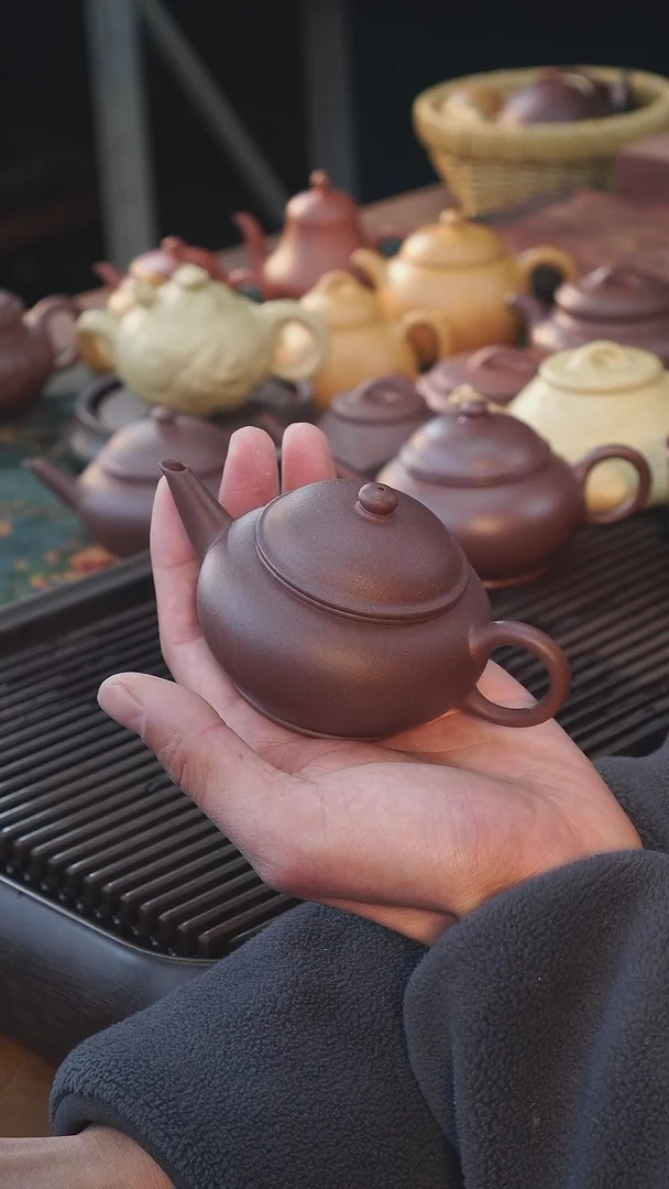 【闪购商品】紫砂茶壶江智慧版本水平紫泥