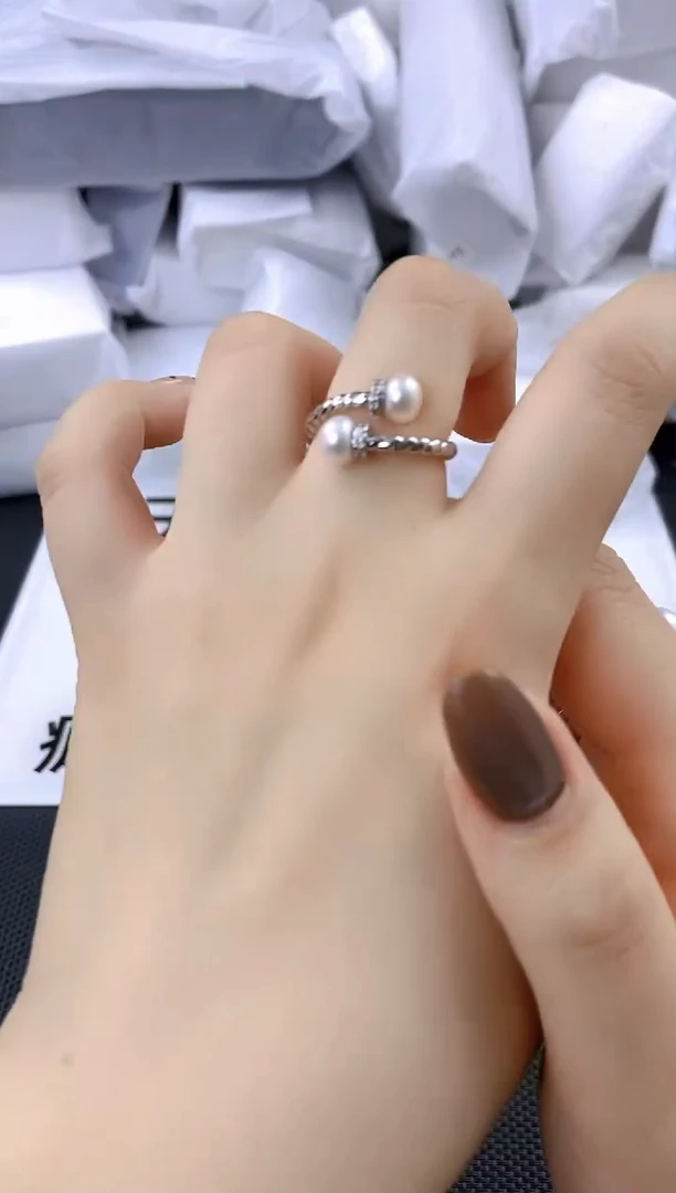 未镶嵌耳饰淡水珍珠jz1020