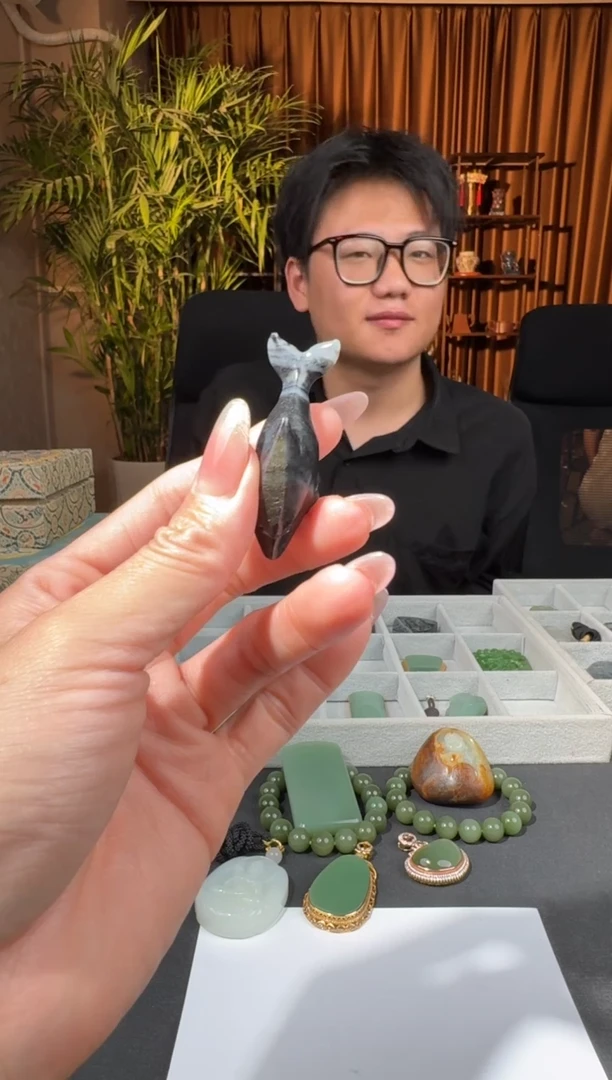 和田玉未镶嵌颈饰53阿杰5.29多样性拍一发一