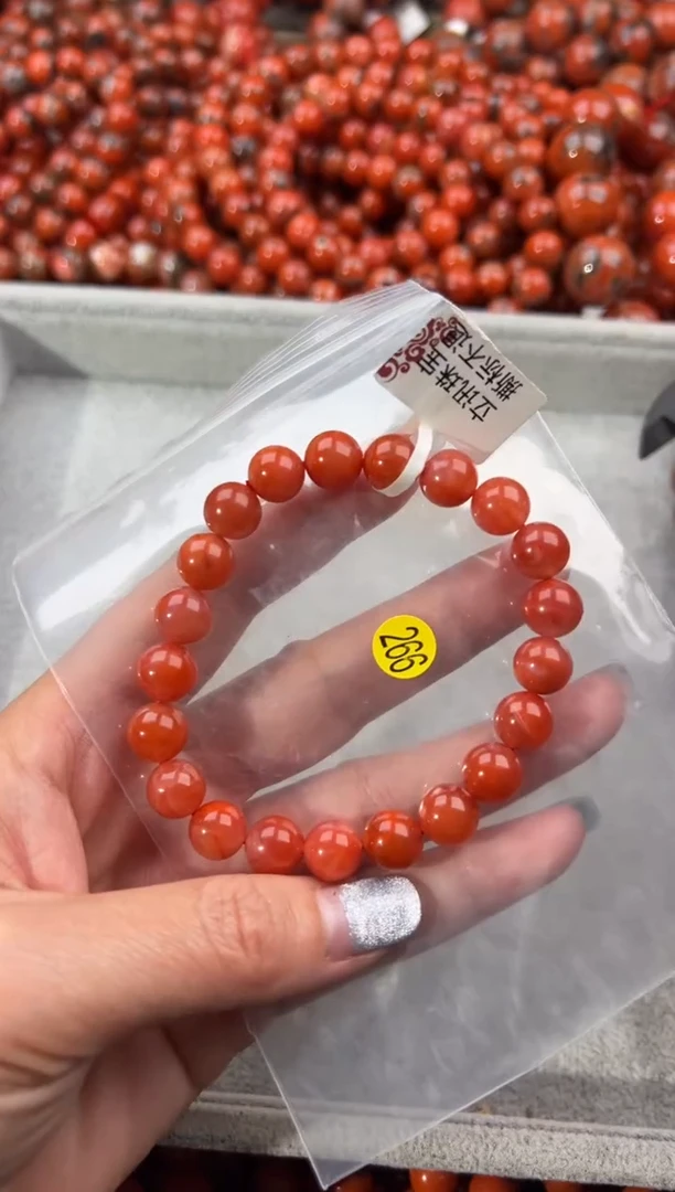 未镶嵌手串南红玛瑙9