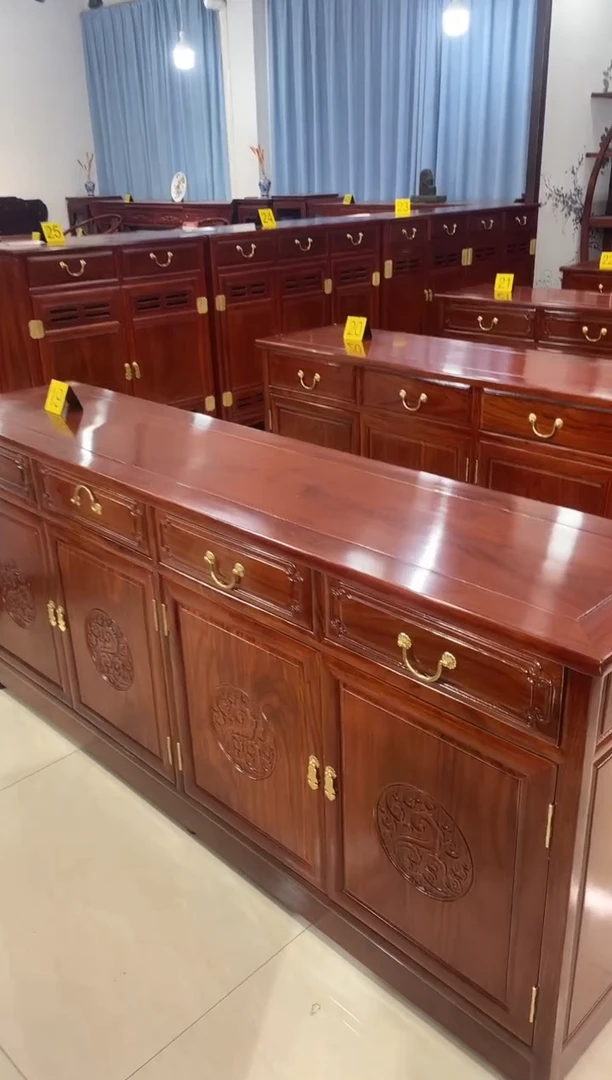 花梨木类储物柜178*40*80刺猬紫檀餐边柜