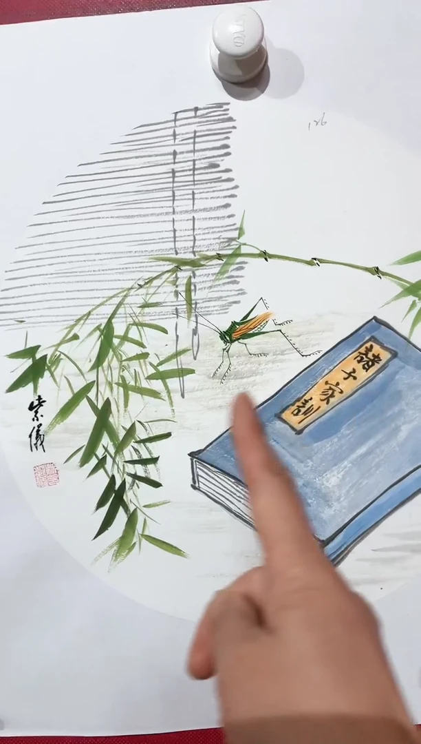 【闪购商品】绘画2林紫仪绘画作品34*34