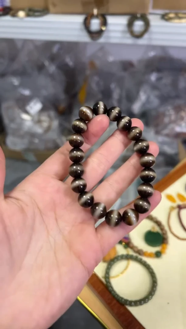 【闪购商品】玛瑙/玉髓手链未镶嵌玉化一线玛瑙珠手串[353]