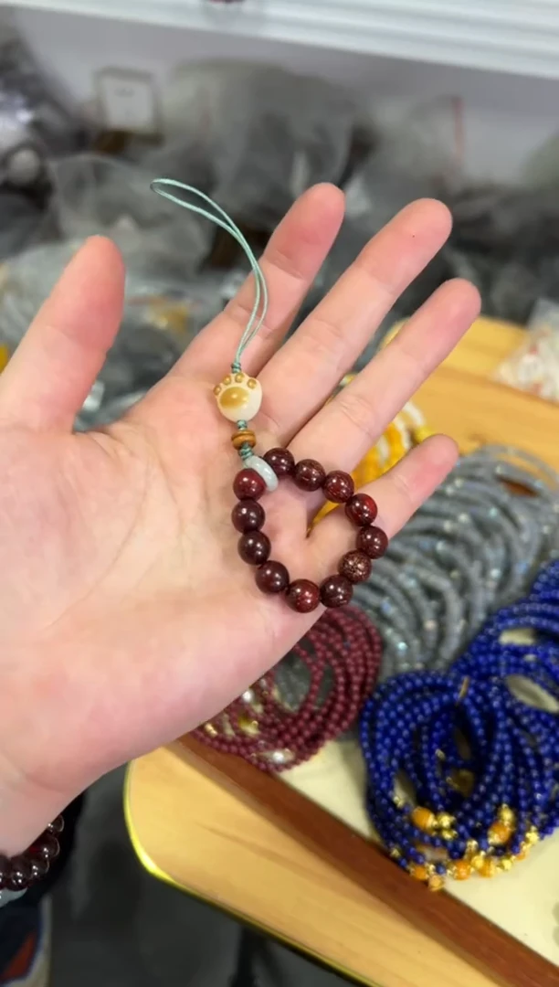 【闪购商品】小叶紫檀手串/手链小叶紫檀木猫爪款挂件[706]
