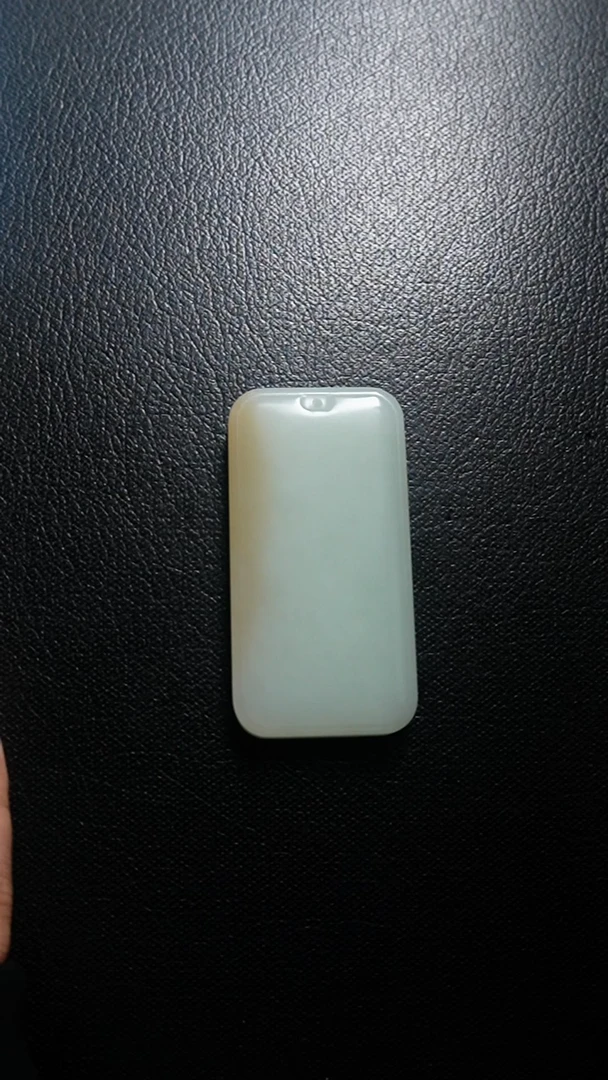 颈饰未镶嵌和田玉无事牌