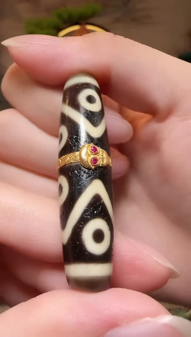 【闪购商品】玛瑙吊坠18K金镶嵌吊坠