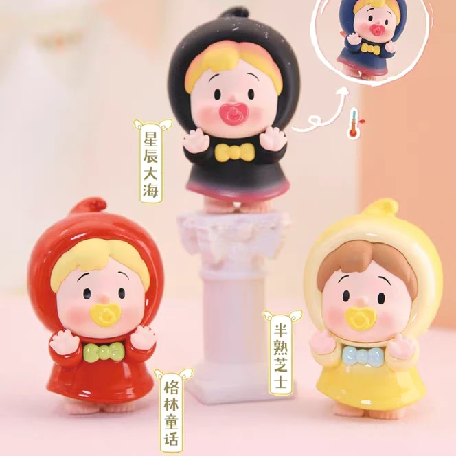 【拆盒】小花卷精灵物语迷你盲盒可爱公仔玩偶创意礼物女手办摆件