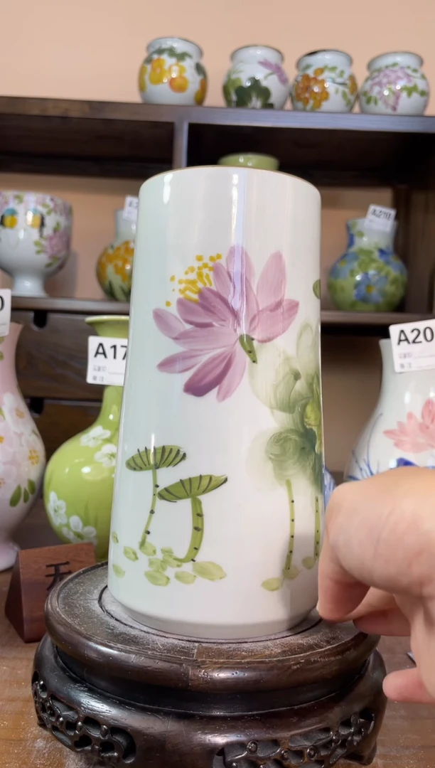 瓶景德镇手绘陶瓷花瓶 源头工厂