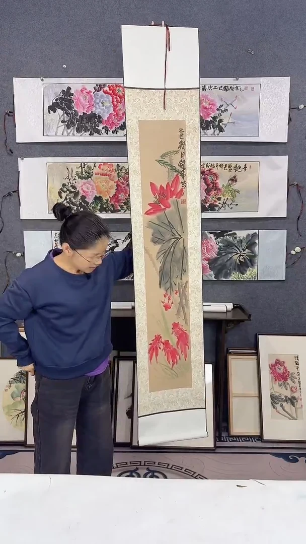 国画175*32吴铁成作品