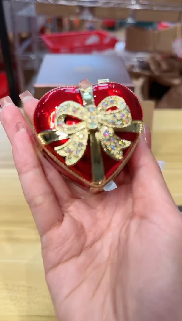 【闪购商品】茶宠珐琅首饰盒摆件AD101