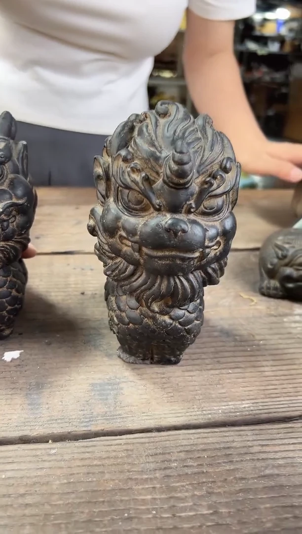 陶土【火山泥】天禄貔貅